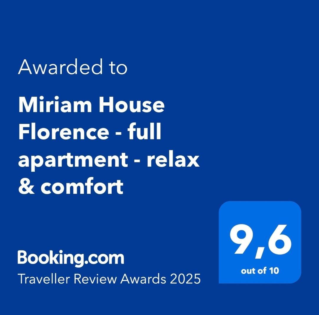 Miriam House Florence - Full Apartment - Relax & Comfort Florença Exterior foto